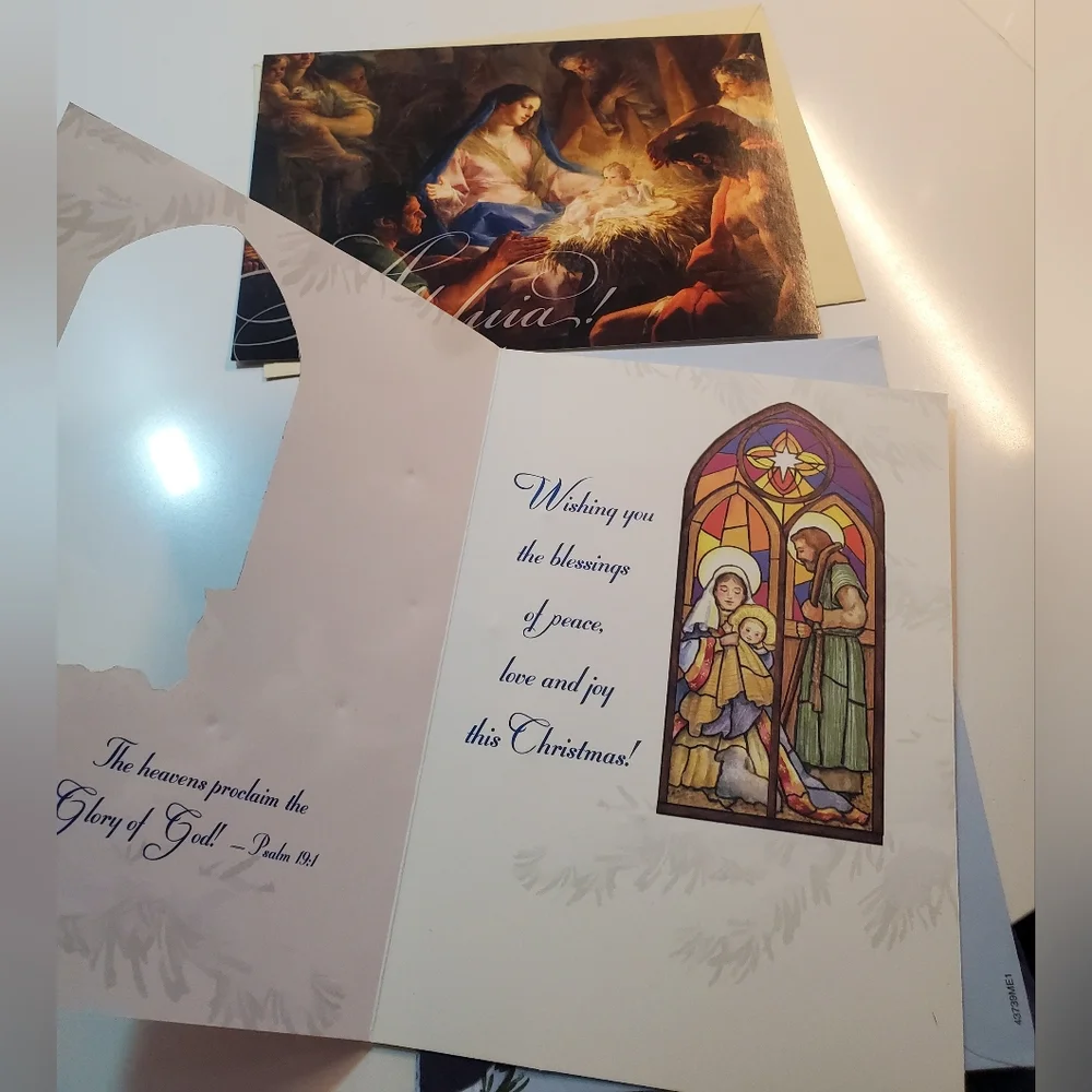 Collection of 20 Christmas Greeting Cards with envelopes